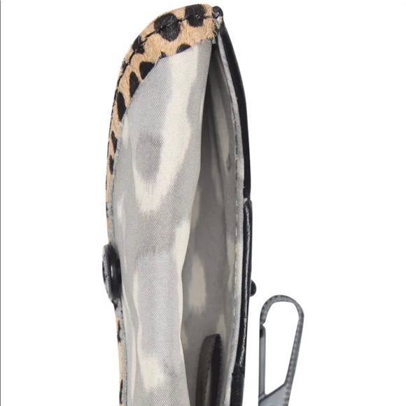 Aimee Kestenberg “Ashley”Leather & Faux Fur Pouch - Picture 6 of 12